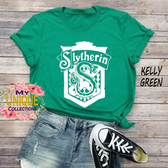 Slytherin Shirt, Harry Potter Shirt, Disney Shirt - Picture 1 of 2